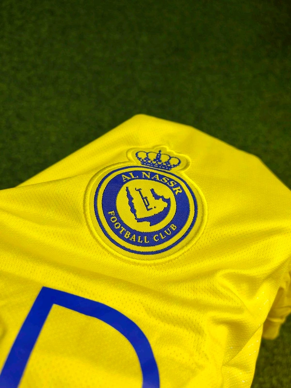 Al Nassr Home Yellow Colour Fan Edition Set - L