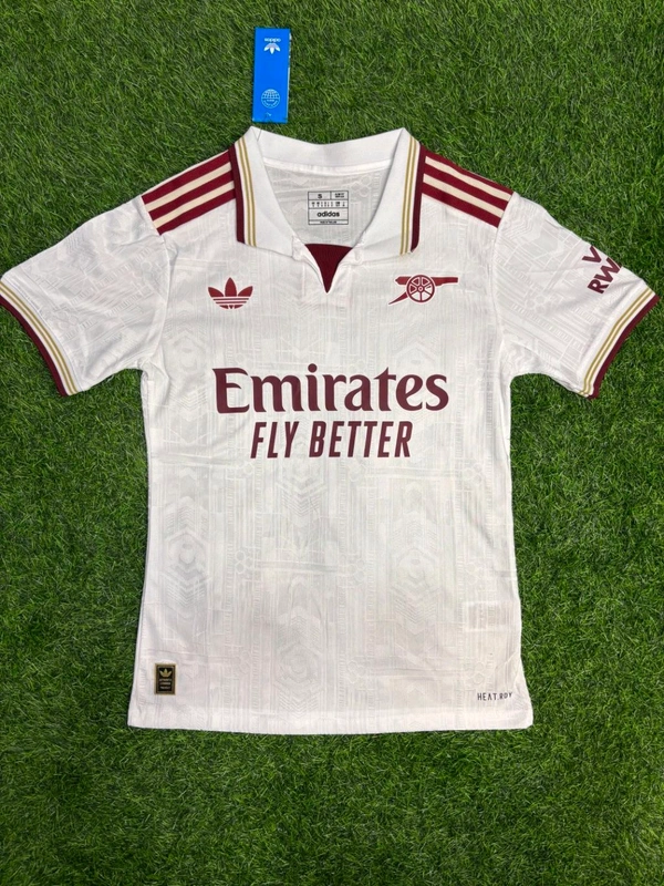 Arsenal FC 25/26 3rd Kit White Player Edition - L
