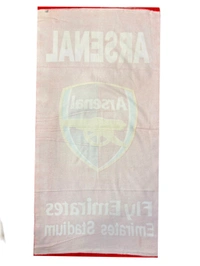 Arsenal FC Logo Printed Premium Quality Towel (55*23 In)
