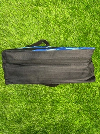 Black Blue Colour Boot And Kit Side Bag
