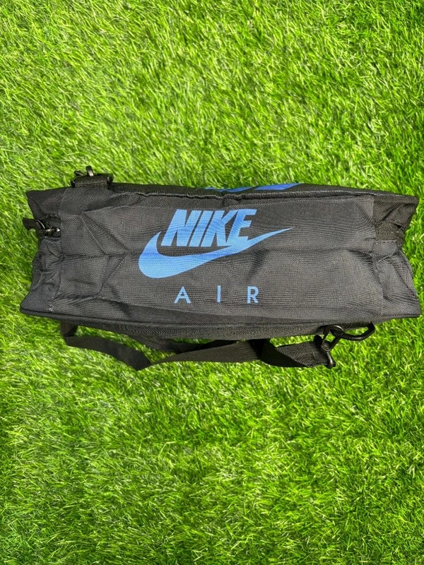 Black With Blue Colour Boot And Kit Side Bag