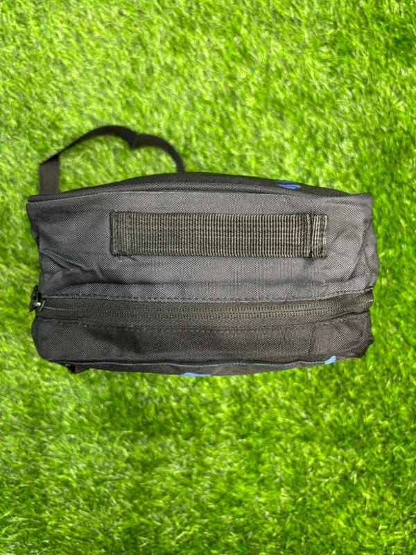 Black With Blue Colour Boot And Kit Side Bag
