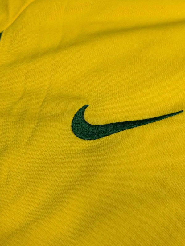 Brazil 2002 World Cup Home Retro Jersey - S