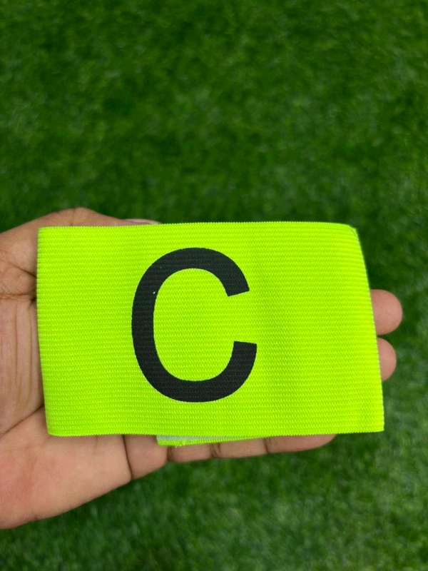Captain Armband For Sports Elastic Type( 1 Pic) - Green