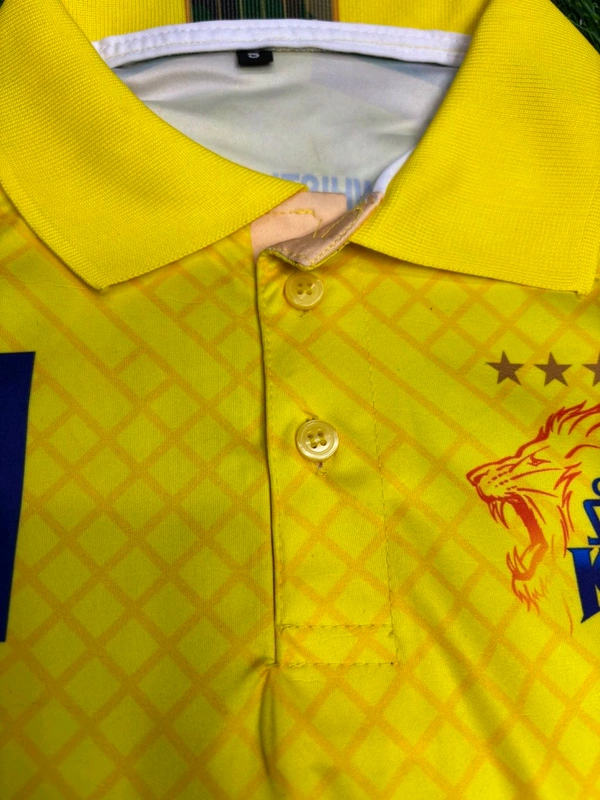 Chennai Super Kings IPL 2025 Yellow Kit-CSK - S