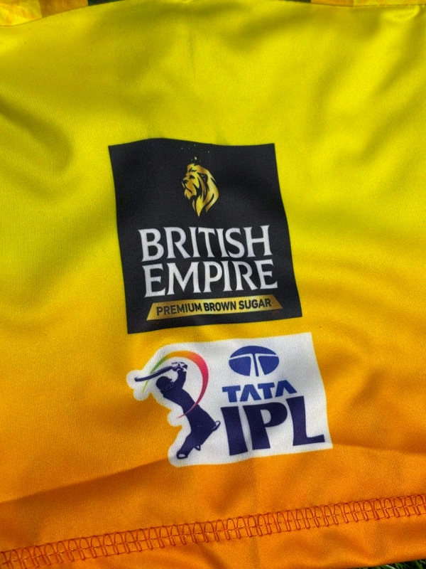 Chennai Super Kings IPL 2025 Yellow Kit-CSK - XL