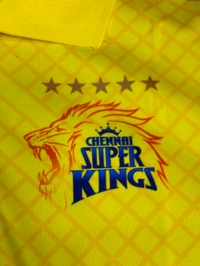 Chennai Super Kings IPL 2025 Yellow Kit-CSK - XXL