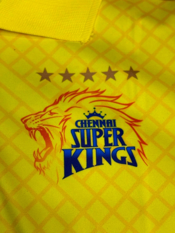 Chennai Super Kings IPL 2025 Yellow Kit-CSK - XXL
