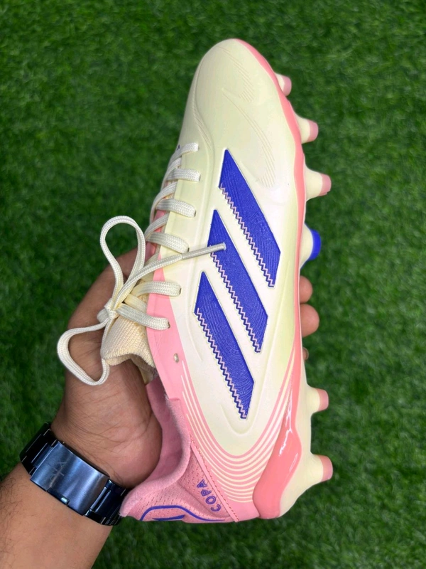 Copa Pure 3 Cream Colour Low-top With Lace FG - 8