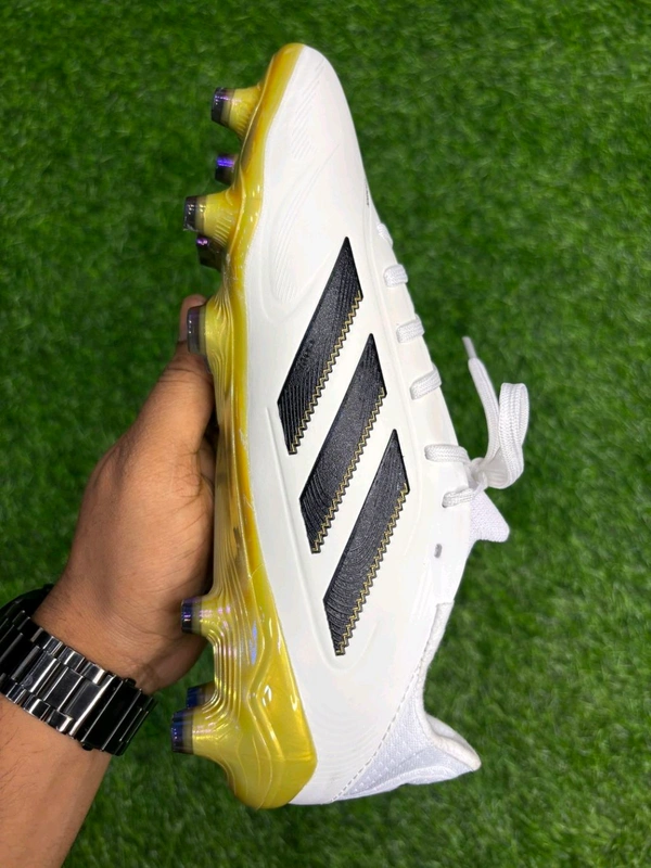 Copa Pure 3 Elite White & Green With Lace FG - 8