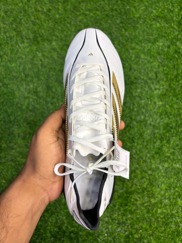 Copa Pure 3 White Gold Colour FG With Lace - 7.5