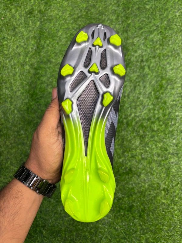 CrazyFast Black Green Colour Low-top FG - 8