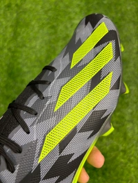 CrazyFast Black Green Colour Low-top FG - 8