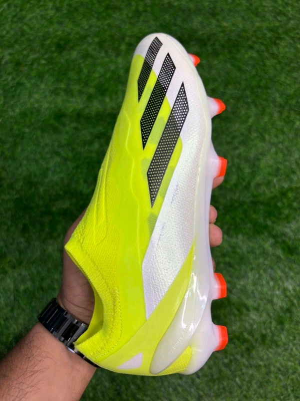 Crazyfast Light Orange Without Lace Low-top FG - 8