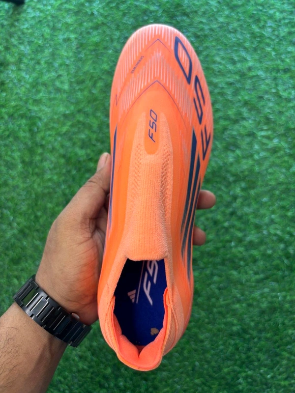 F50 Elite Orange Colour FG Without Lace - 6
