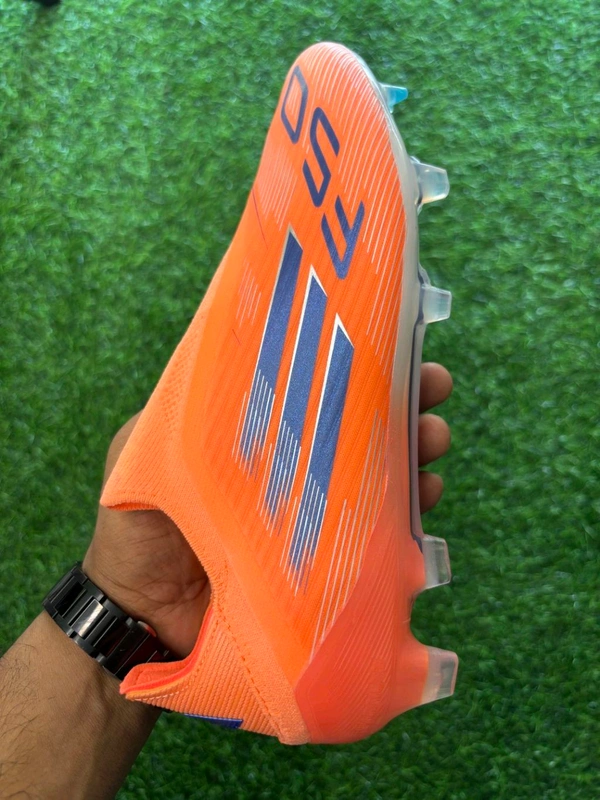 F50 Elite Orange Colour FG Without Lace - 6.5