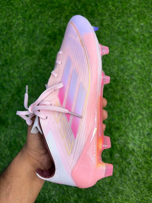 F50 LY Baby Pink Low-top FG With Lace - 6.5