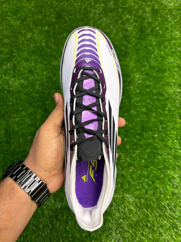 F50 Messi Edition White Astro/Turf Boot With Lace - 6