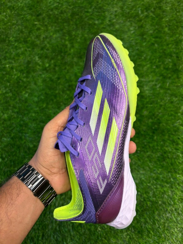 F50 Purple Colour Astro/Turf With Lace - 6.5