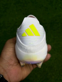 F50+ White And Orange Colour Mix With Lace - 9