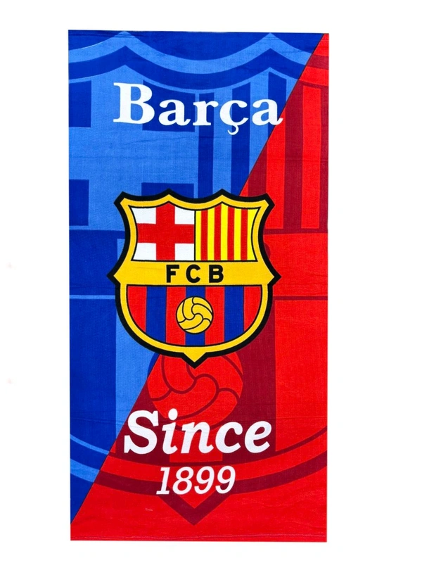FC Barcelona Logo Printed Premium Quality Towel (55*23 In)