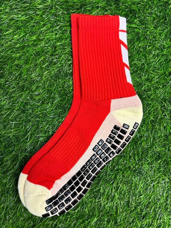 Football Grip Socks (1 Pair) - White