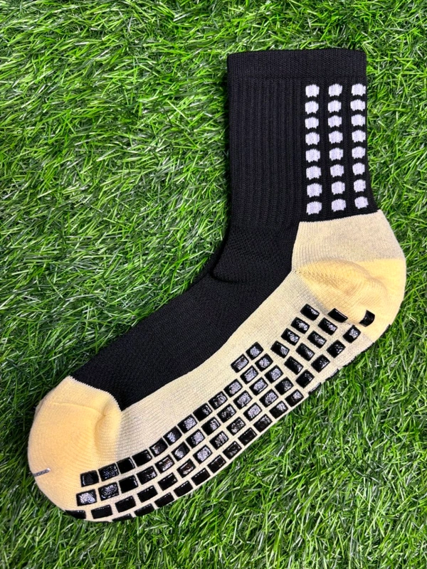 Football Grip Socks (1 Pair) - Black