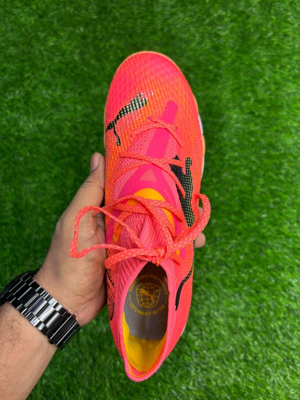 Future Red Colour Astro/Turf Boot With Lace - 6