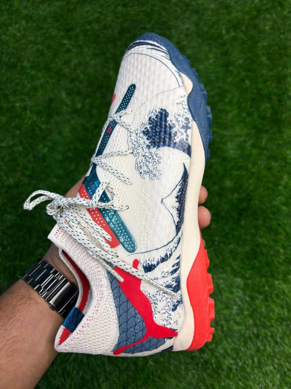 Future White And Blue Colour Astro/Turf With Lace - 6