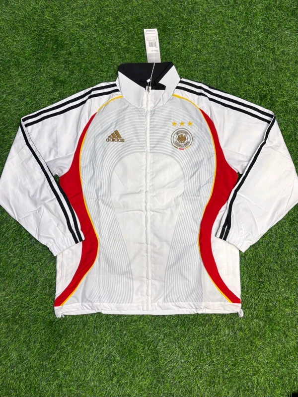 Germany National Football Team White Windbreaker Jacket - S