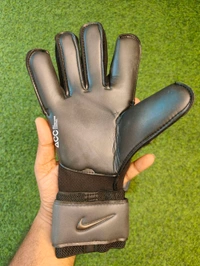 Gk Grip 3 Black Colour Match Gloves - 9