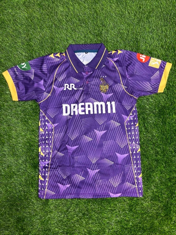 Kolkata Knight Riders IPL 2025 Purple Kit-KKR - L