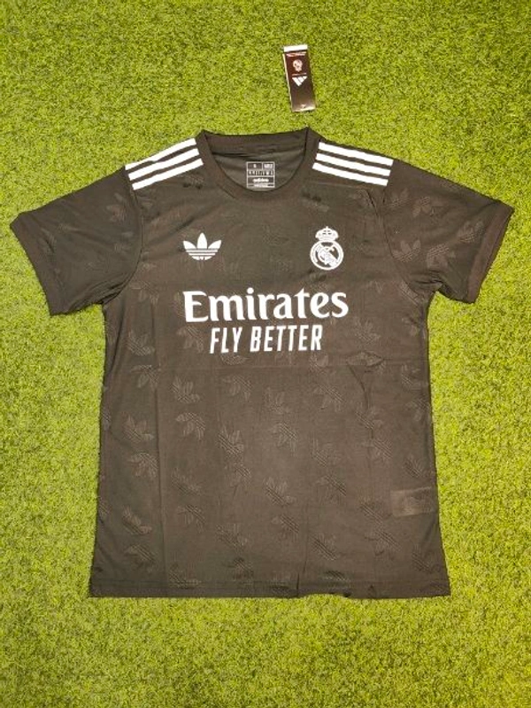 Madrid Black Colour Player Edition Jersey - S
