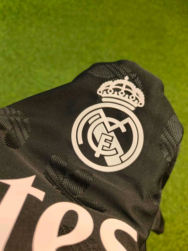 Madrid Black Colour Player Edition Jersey - XXL