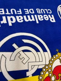 Madrid Logo Printed Premium Quality Towel (55*23 In)