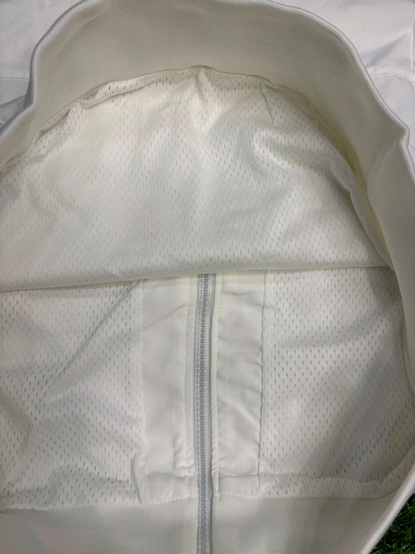 Madrid White And Blue Colour Windbreaker Jacket - L