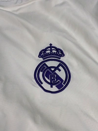 Madrid White And Purple Colour Windbreaker Jacket - S
