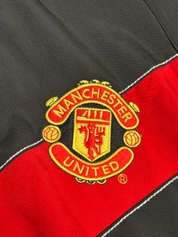 Manchester United Black And Red Colour Windbreaker Jacket - L