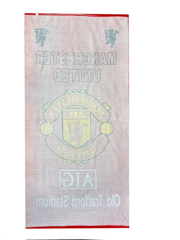 Manchester United Logo Printed Premium Quality Towel (55*23 In)