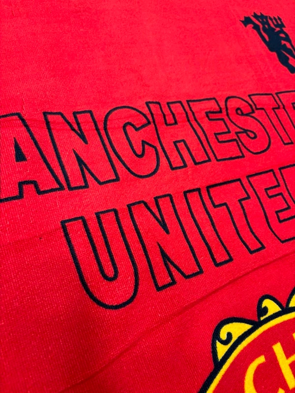 Manchester United Logo Printed Premium Quality Towel (55*23 In)