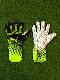 Match Gloves Green Colour - 10