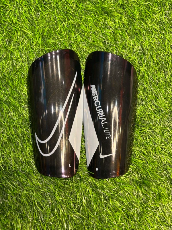 Mercurial Lite Black Colour Premium Shin Pad
