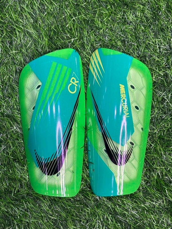 Mercurial Lite CR7 Green Colour Premium Shin Pad