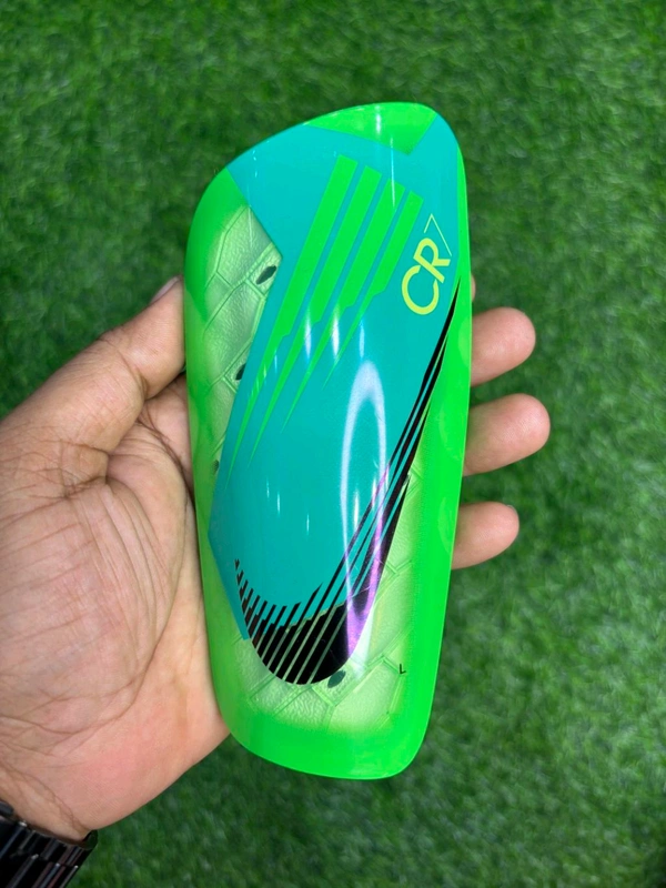 Mercurial Lite CR7 Green Colour Premium Shin Pad