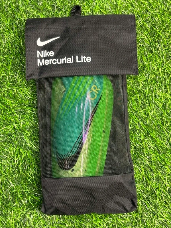 Mercurial Lite CR7 Green Colour Premium Shin Pad