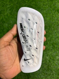 Mercurial Lite White Colour Premium Shin Pad