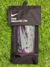 Mercurial Lite White & Purple Colour Premium Shin Pad