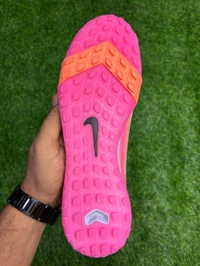 Mercurial Superfly 10 White Pink Mix AG/Turf High-Top With Lace - 6