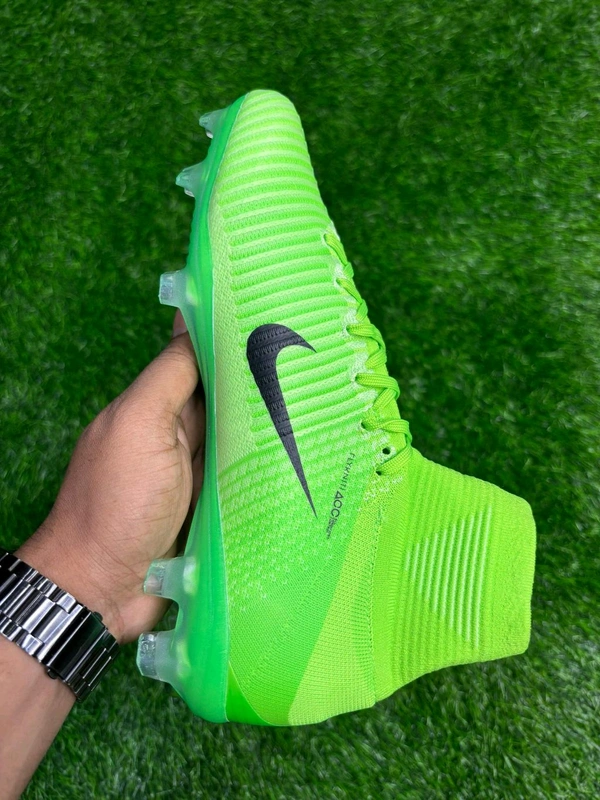 Mercurial Superfly 5 Green Top Ankle FG - 5.5