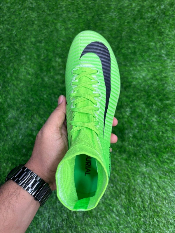 Mercurial Superfly 5 Green Top Ankle FG - 6